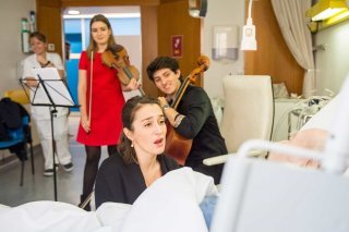 Les Concerts du Cœur proposent des événements dans des établissements médico-sociaux et éducatifs, des institutions à but social, des hôpitaux, des cliniques et des prisons.